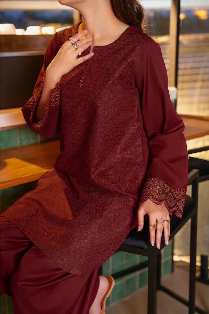 Casual Wear - Wine Drizzle