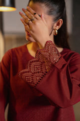 Casual Wear - Wine Drizzle